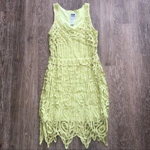 R & M Richards Lace Cocktail Tank Dress